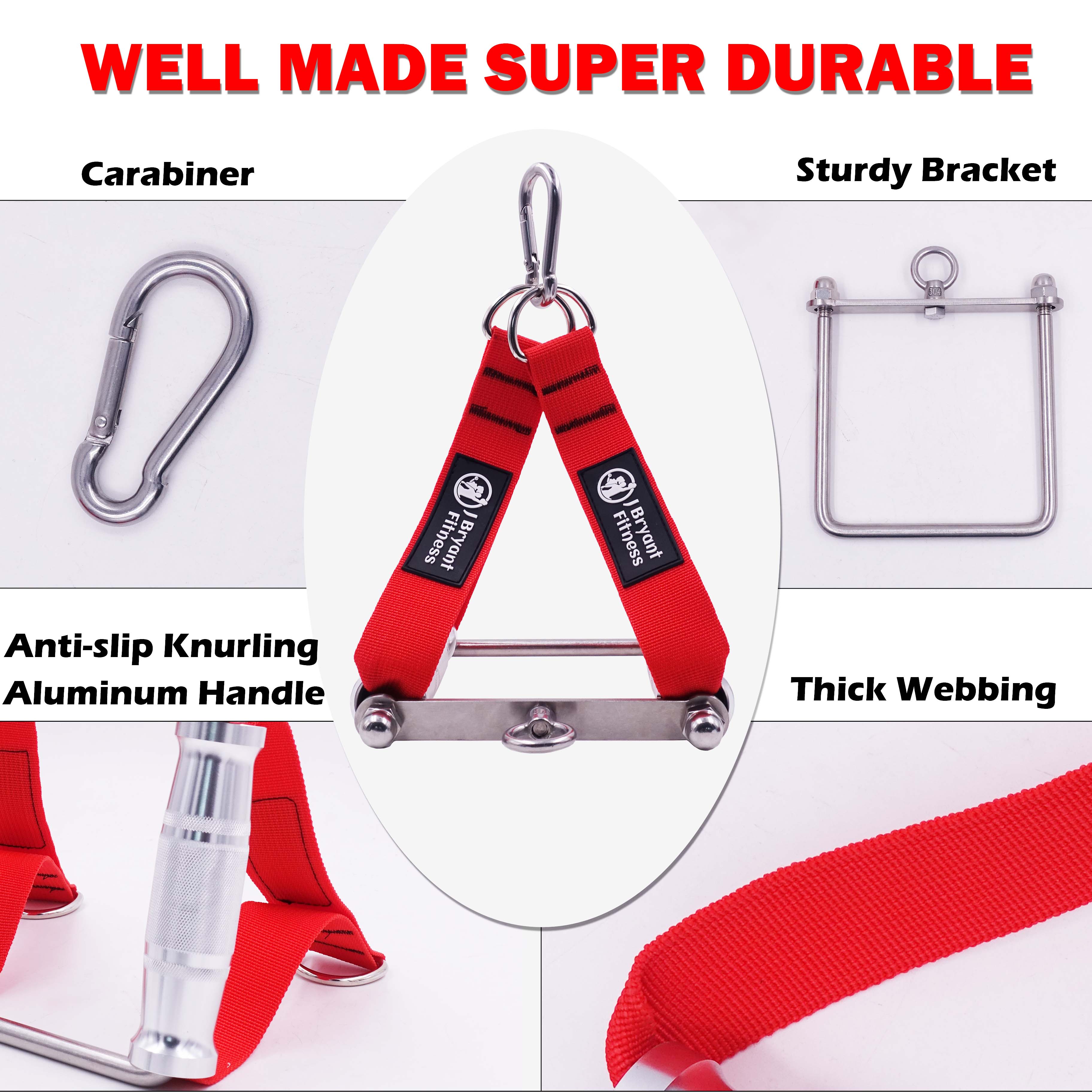 Multifunction Double D Handles Pull Down V Bar Cable Attachment for Seated Rowing T-Bar Landmines Handle Training Accessories