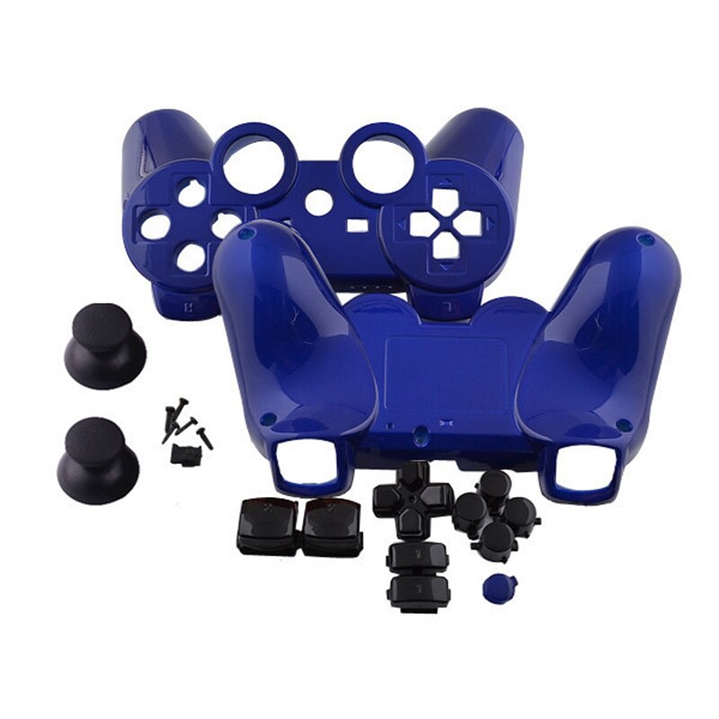 Carcasa azul para mando a distancia Sony PS3, carcasa para mando Bluetooth