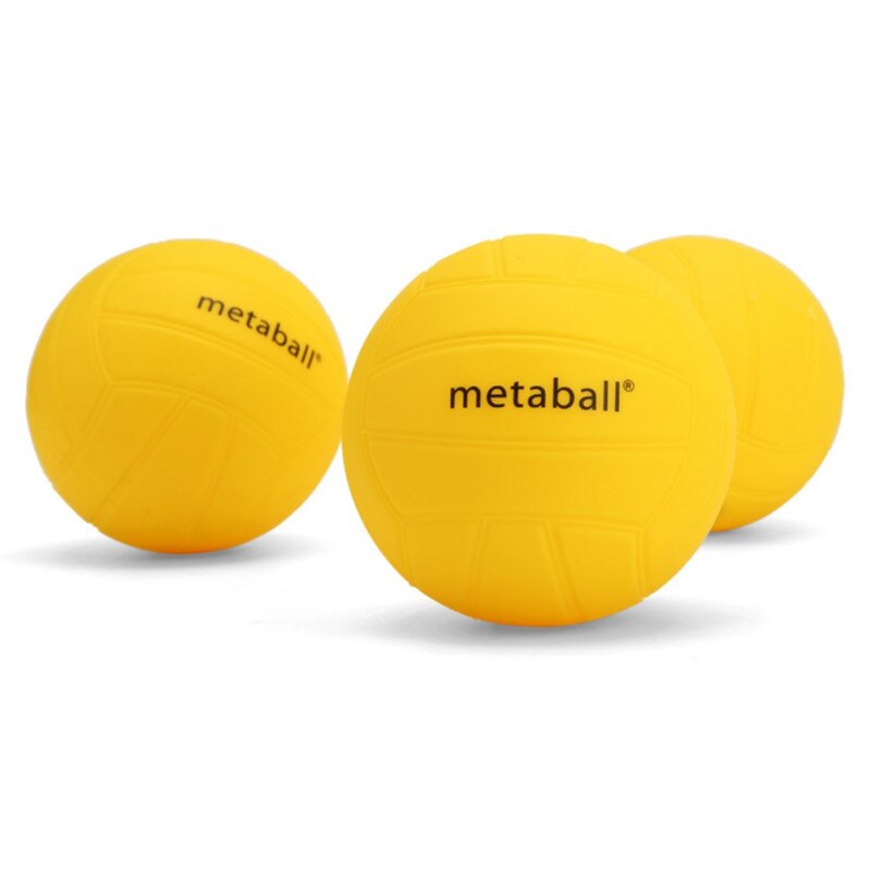 Mini sandvolleyball spillsett utendørs lagsport spike battle ball plen treningsutstyr med 3 baller