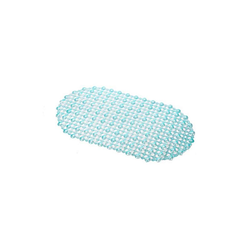 Kleurrijke badkamer badmat groot sterke zuigkracht antislip vinyl rubber bad douche mat kleurrijke stippen pvc pad: 8