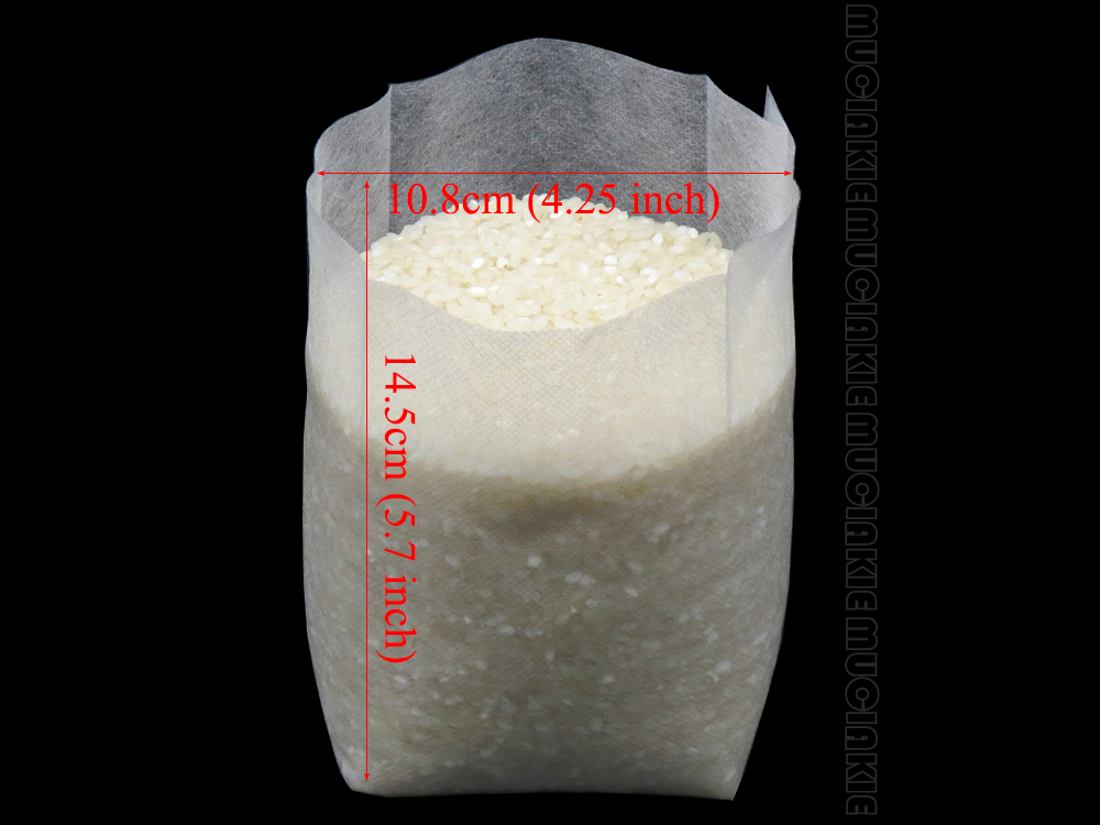 50 STUKS 18x20cm Biologisch Afbreekbare Plantaardige Zakken Milieu Wegwerp Planten Groeien Zakken niet-geweven Stof Pouch Wortel container