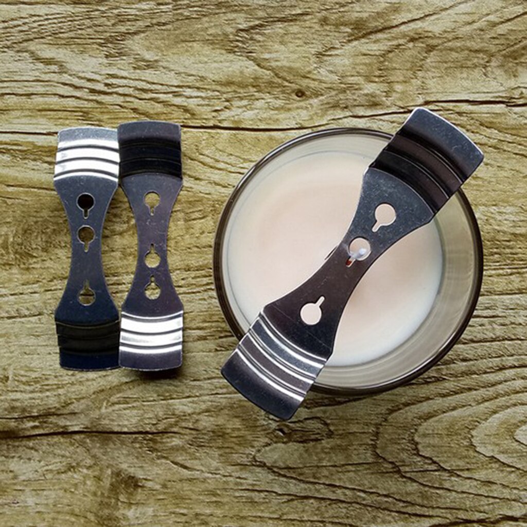 STOBAZA 20 Stück Docht Zentrierwerkzeug - Carbonstahl Kerzenhalter Für DIY