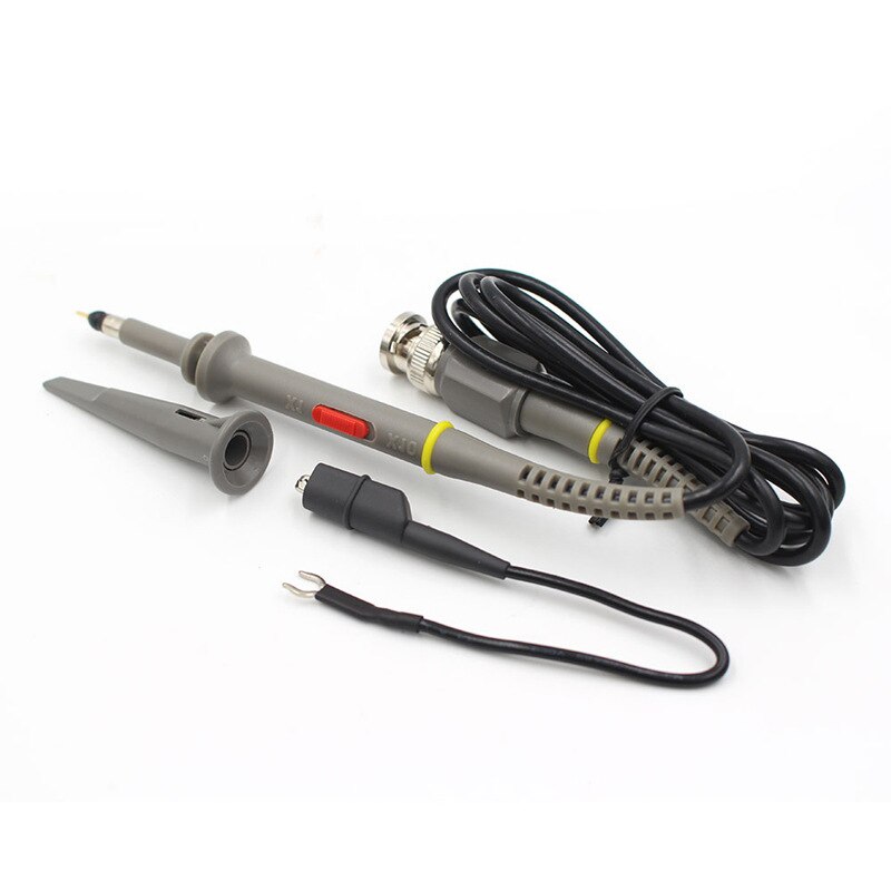 2,4 zoll TFT DIY Digitale Oszilloskop Bausatz mit Energie Adapter und BNC-Clip Kabel Sonde DS0150 (EU Stecker)