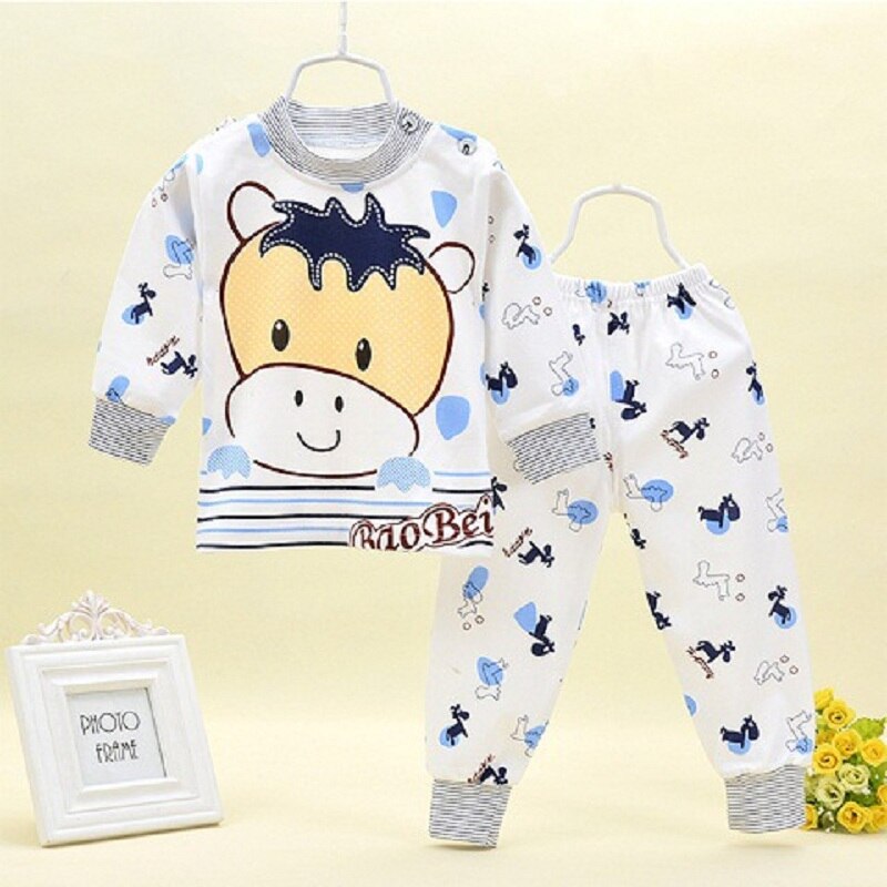 bébé vêtements bébé sous-vêtements imprimer coton ensembles automne et sous-vêtements d'hiver vêtements de bébé 1-3 ans vêtements