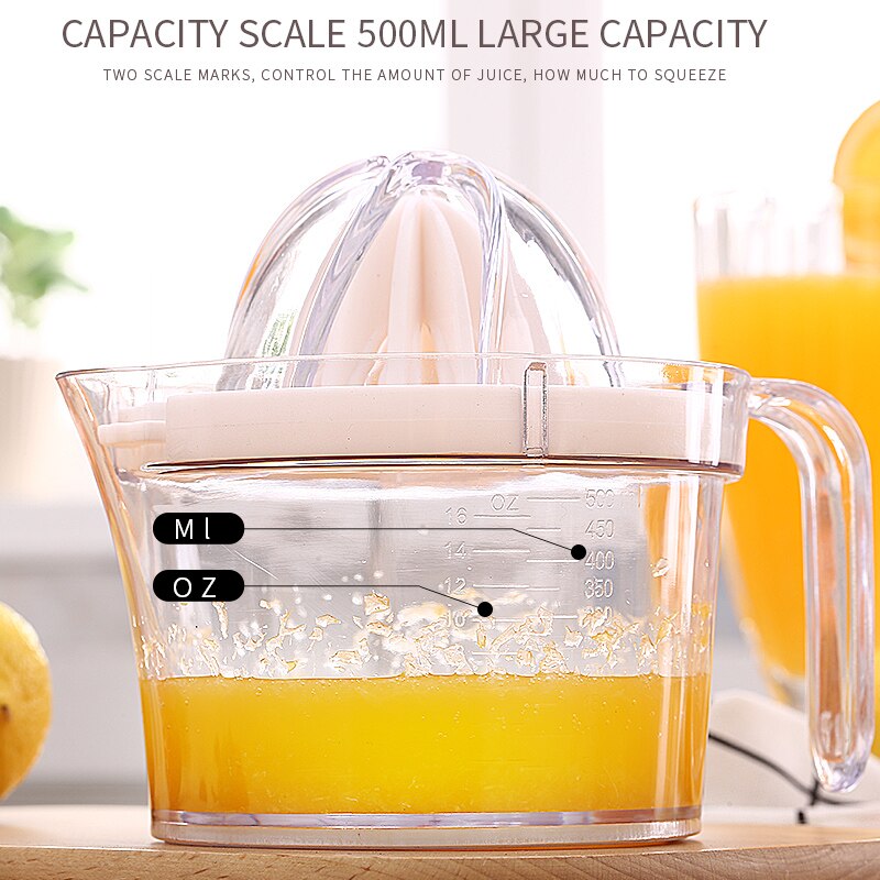 Manuell citruspress för apelsin citronfruktpress 100%  original juice barn hälsosam livsmedelspressmaskin