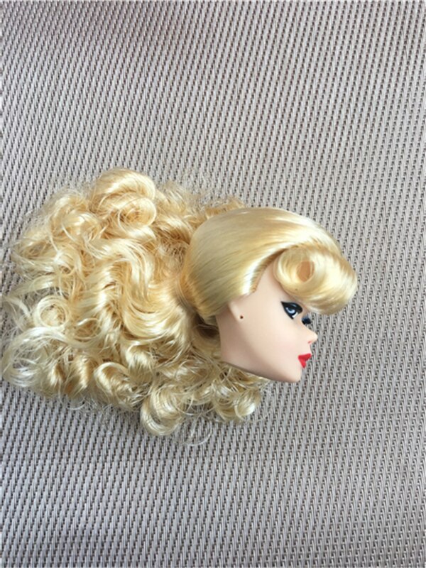 St Zeldzame Lange Haar Pop Hoofd Collectie Geworteld Haar Pop Heads 1/6 Lady Speelgoed Hoofd Diy Speelgoed Onderdelen Mannelijke vrouwelijke Pop Heads