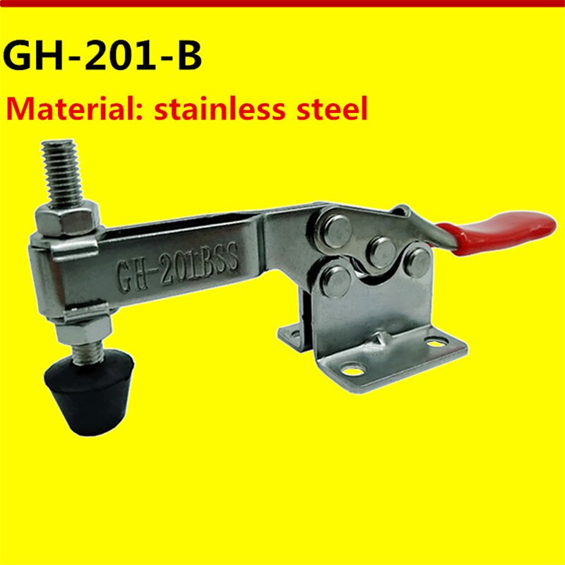 27KG 90KG 230KG Roestvrij Staal Anti-Slip U Vorm Toggle Klem Holding Capaciteit Push Pull Toggle klem Verticale Horizontale Type