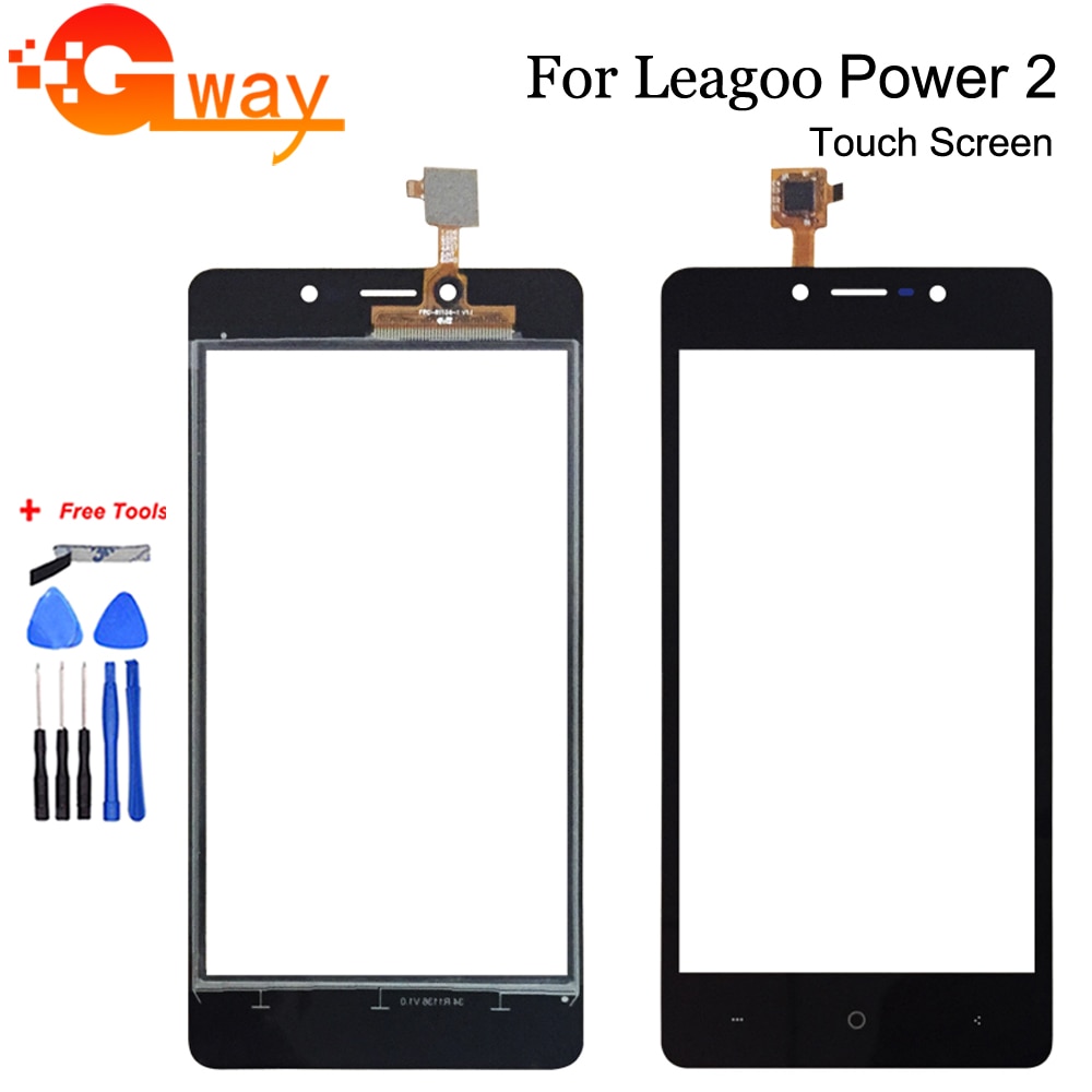 FSTGWAY Voor Leagoo Power 2 Touch Screen Digitizer Touch Panel Mobiele Telefoon Sensor Vervanging Voor Leagoo Power 2 Met Gereedschap