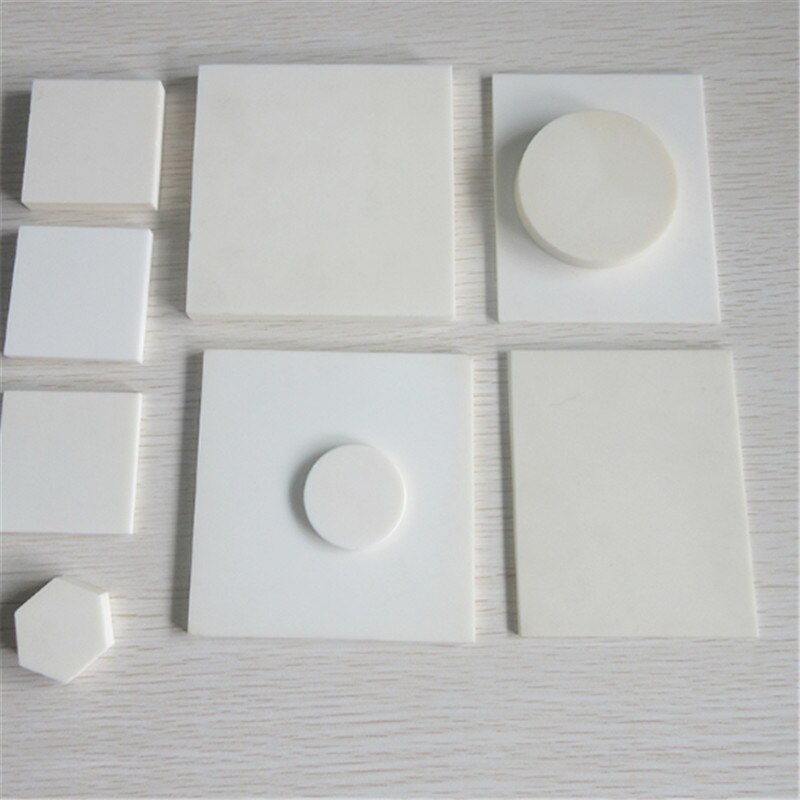 99 alumina ceramic sheet high temperature resistant ceramic substrate thermal insulation insulating fin steel corundum ceramic p
