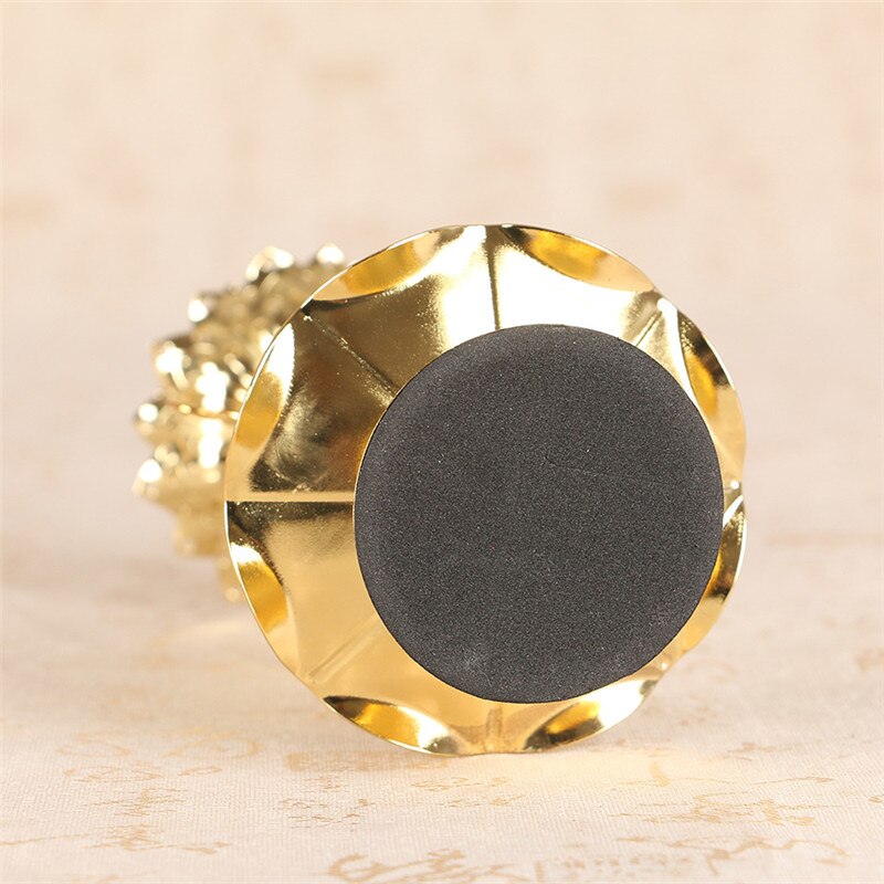 Gouden kaarsenhouder, eenvoudige metalen ijzeren kaarsenhouder, bruiloftsdecoratie, bar, feest, woonkamerdecoratie, huisdecoratie, ornamentenhouders