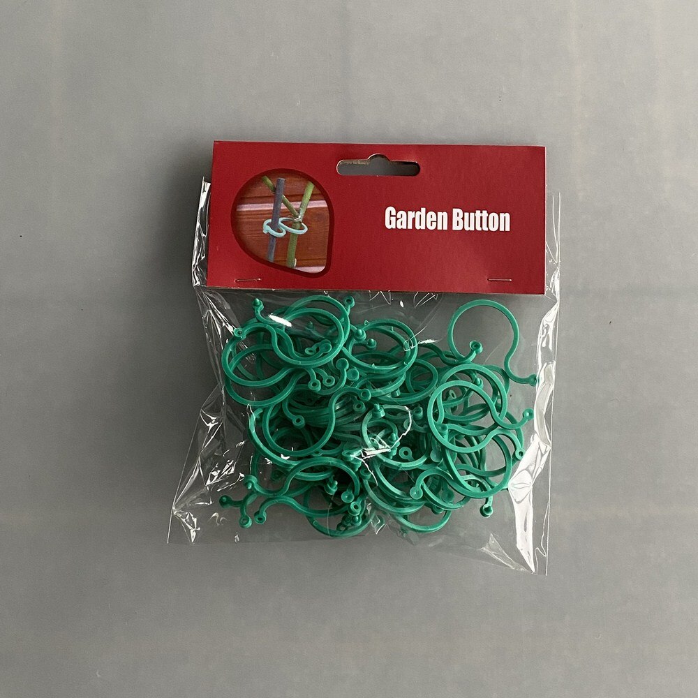 Wiederverwendbare Garten Unterstützung Clip 20/50/100/200 Stück Für Gemüse Anlage Hängen Spalier Reben Verbindet Pflanzen Gewächshaus Garten: 50 PCS