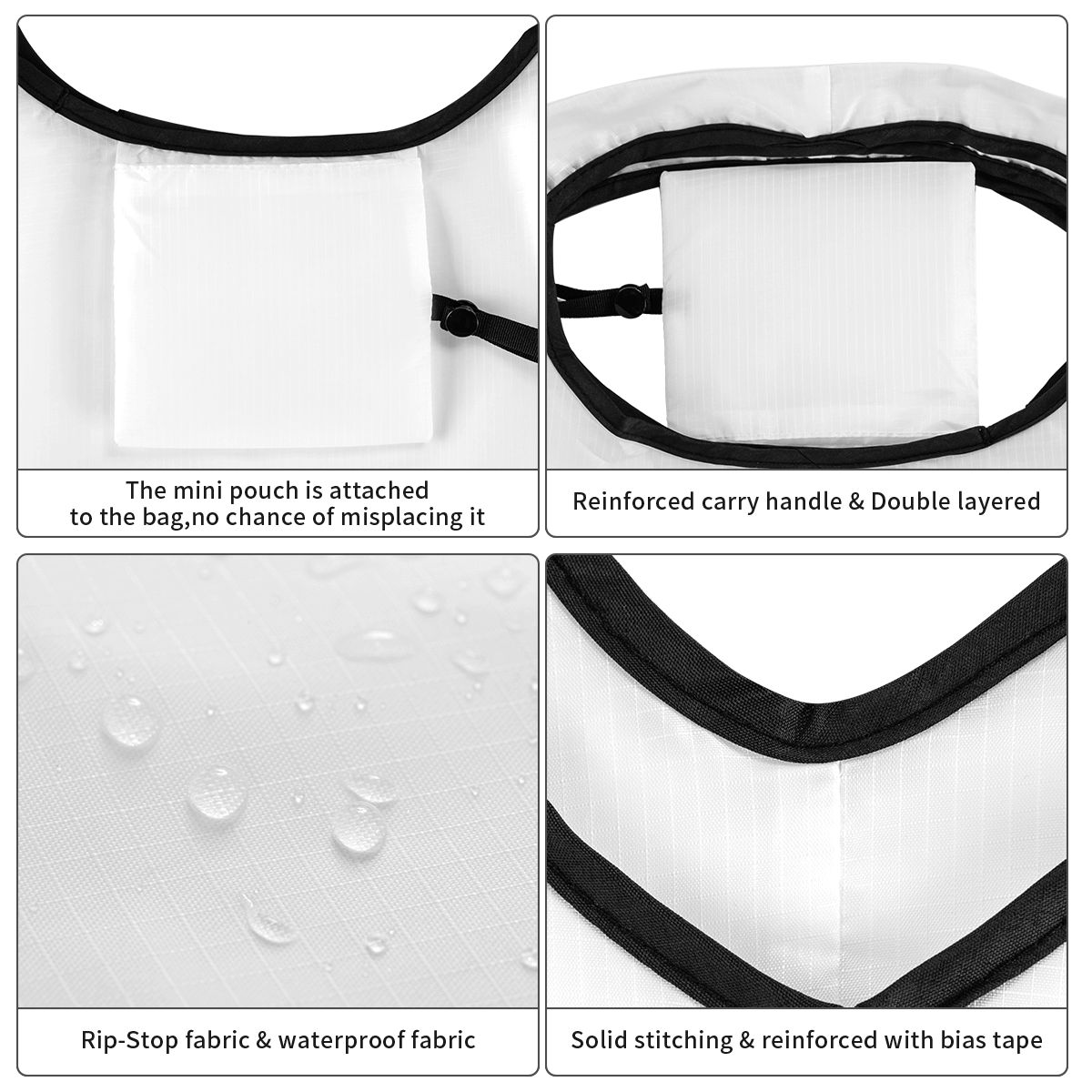 Custom Reusable Halloween Horror Movie Character Shopping Bag Women Tote Bag Portable Groceries Shopper Bags