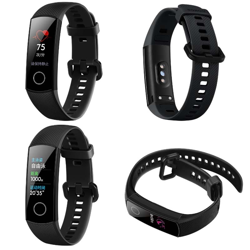 In Voorraad Originele Huawei Honor Band 5 Smart Polsband Bloed Zuurstof Kleur Touch Screen Zwemmen Monitor Hartslag tracker