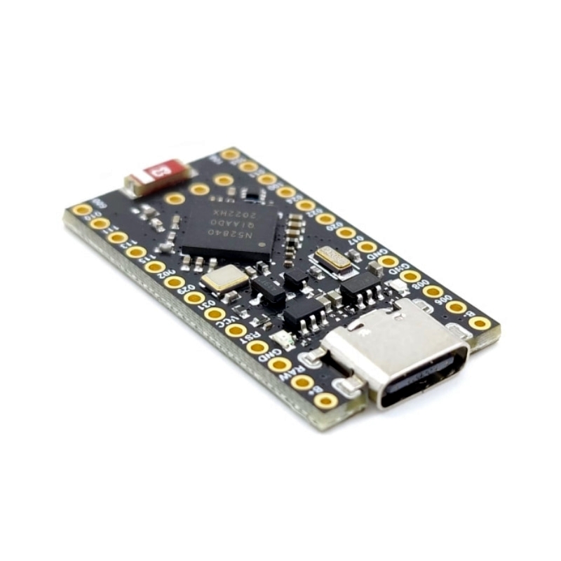 Placa de desarrollo NRF52840 Supermini Compatible con Nice! Gestión de carga Bluetooth Nano V2.0