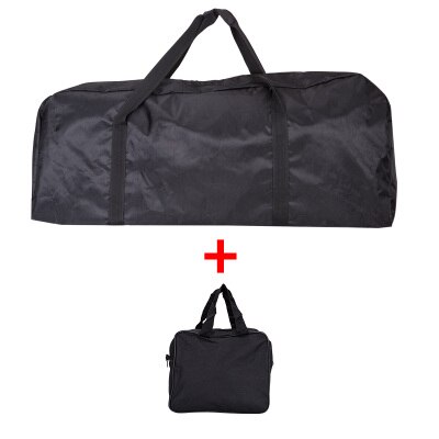 Bolsa de transporte para xiaomi Mijia M365 Scooter Eléctrico mochila bolsa de almacenamiento de bolsa y paquete plegable patada patinete xiaomi bolsa: Black and small bag