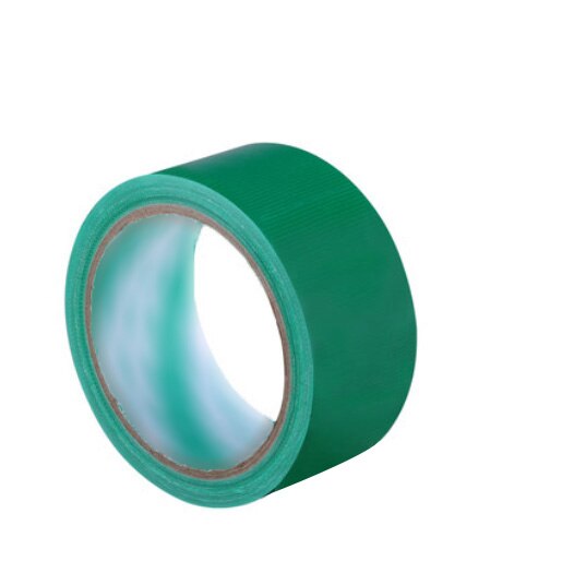 20mm Duct Tape Waterproof Sticky Adhesive Cloth Duct Tape, Single-Sided Strong Carpet Tape Applied To Warning Wedding Exhibition: Dark Green