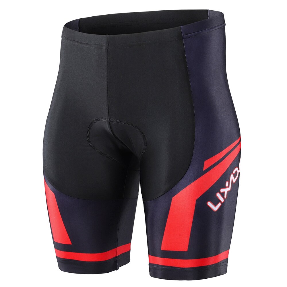Fietsbroek 3d gel pad heren fietsbroek heren fietskleding mtb snel drogend heren onderbroek bikershort heren shorts: Rood / Ik