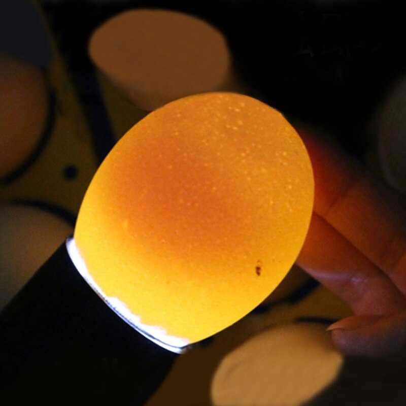 Inkubator ægtester æg test lommelygte 9 led æglysestage lampe kold inkubationsudstyr fjerkræ inkubationsværktøj