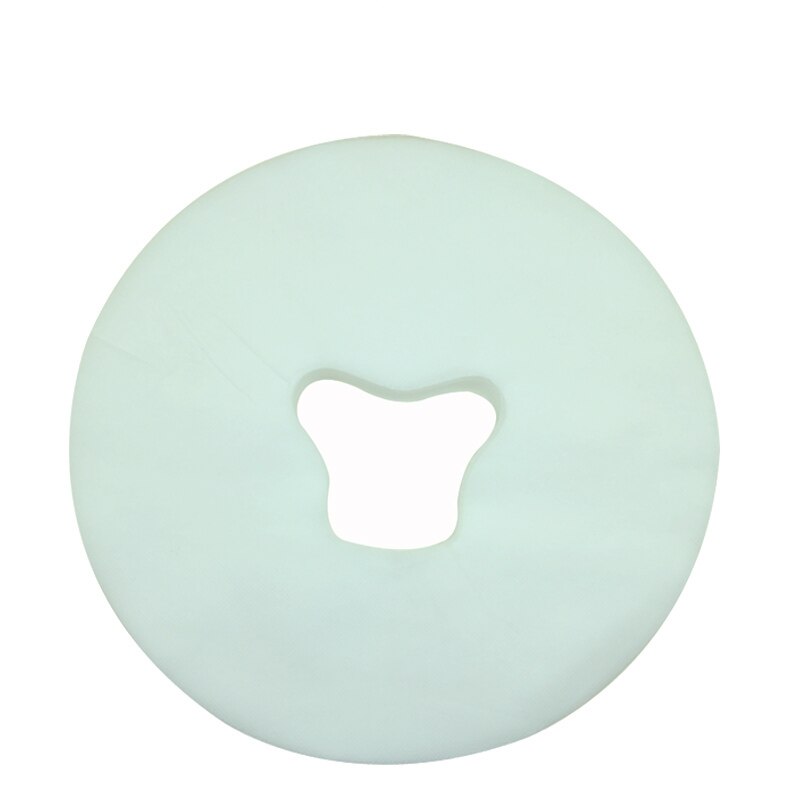 700g Health Care Silicon Spa Pillow Spa Gel Face Rest Pad Body Back Massage Overlay Silicone Face Spa Pillow Face Cradle Cushion: 1 bag cover (100pcs)