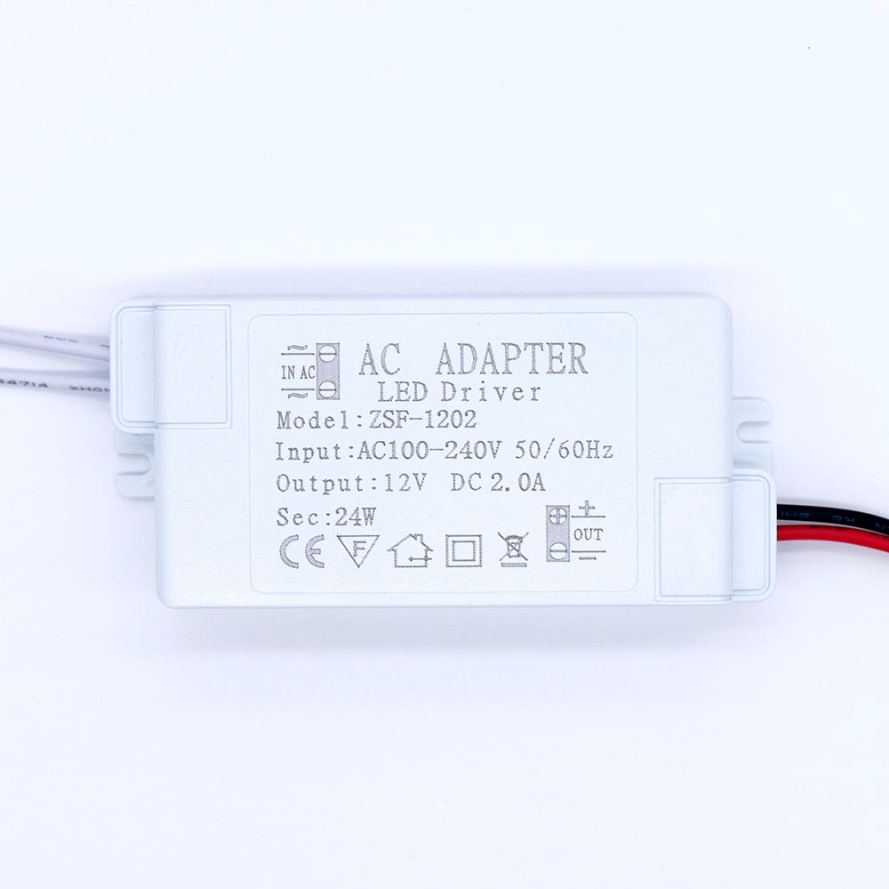 DC12V 6W 12W 24W 36W 48W 60W Led Verlichting Transformers 180-240V led Driver 12V Voeding 12V Voor Led Strip Verlichting 5A Adapter