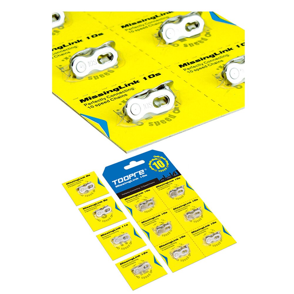 6 Pairs Bicycle Missing Link Chain Link Connector 6/7/8/9/10/11/12 Speed Bike Chain Link JointMagic Buckles Cycling Parts