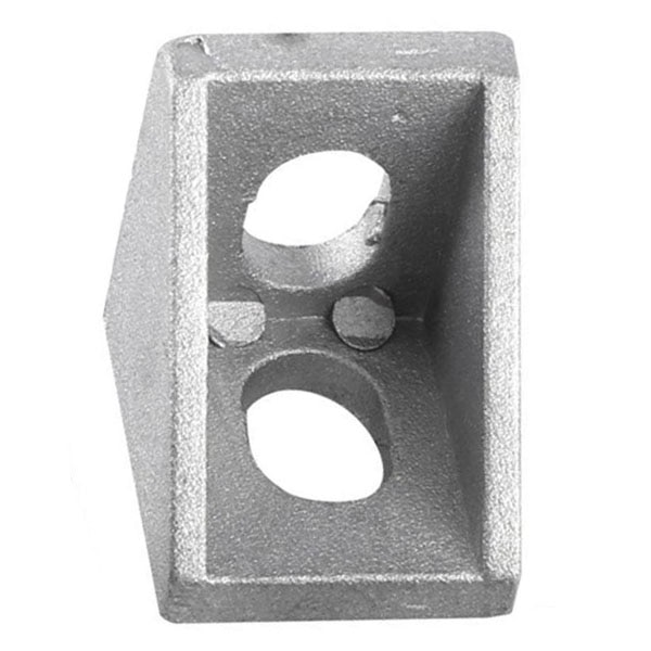 10 Pcs Aluminum Corner Bracket, L Shape Right Angle Joint Bracket Fastener Home Hardware for 20mm Aluminum Extrusion (20mmx