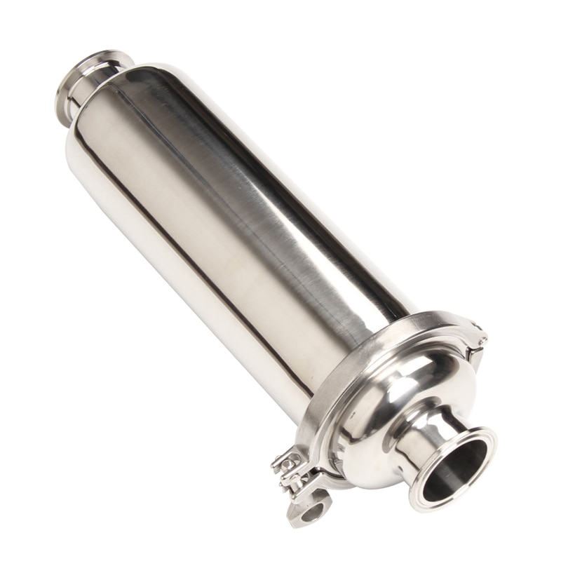 1.5'' Tri Clamp Inline Strainer SS304 Stainless Steel Wine Wort Filter