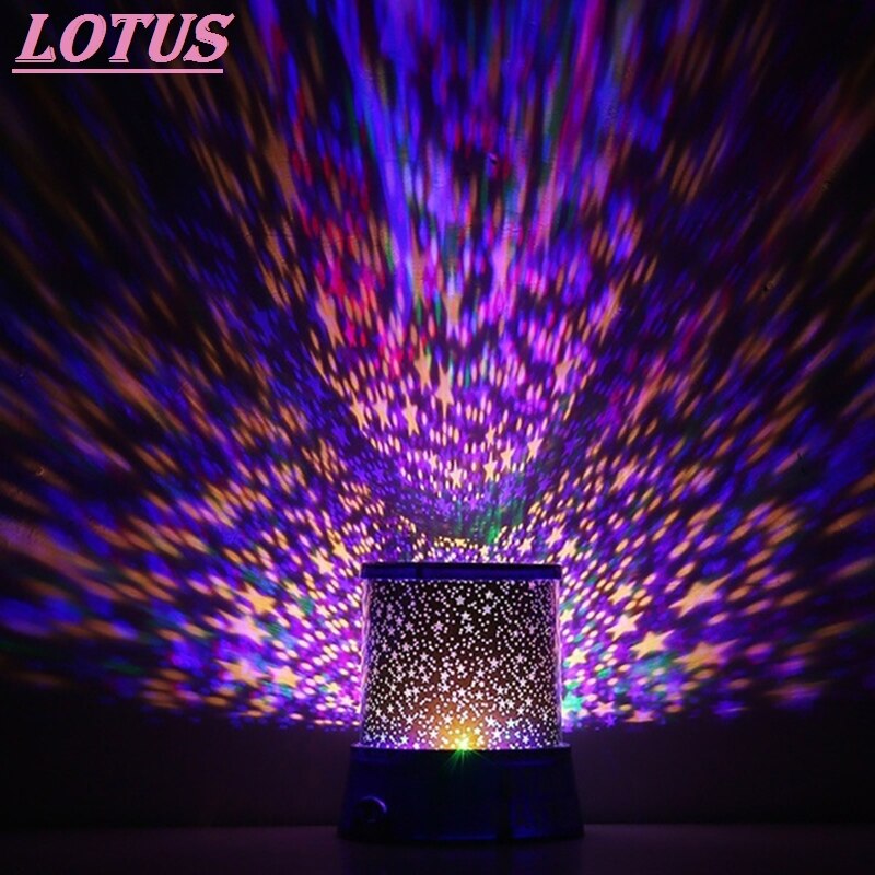Romantische Schitterende Led Sterrenhemel Projector Lamp Ster Licht Cosmos Master 1Pc