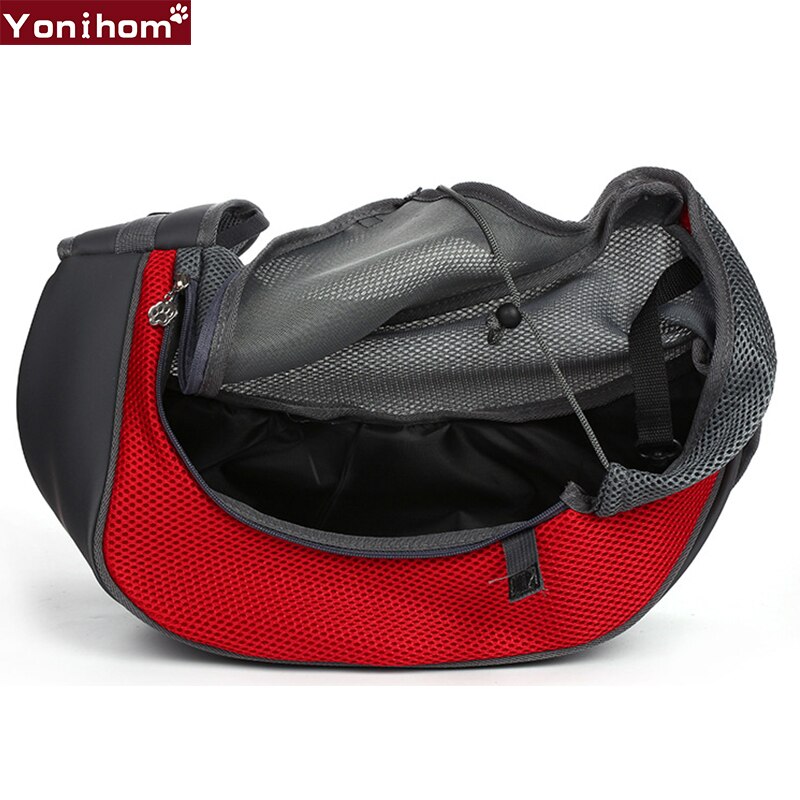 Backpack Carrier for Dogs Chihuahua Handbags Puppy Dogs Bag Carrying Pet Single Shoulder Bag Breathable Mesh Pet Carrier Dog Cat