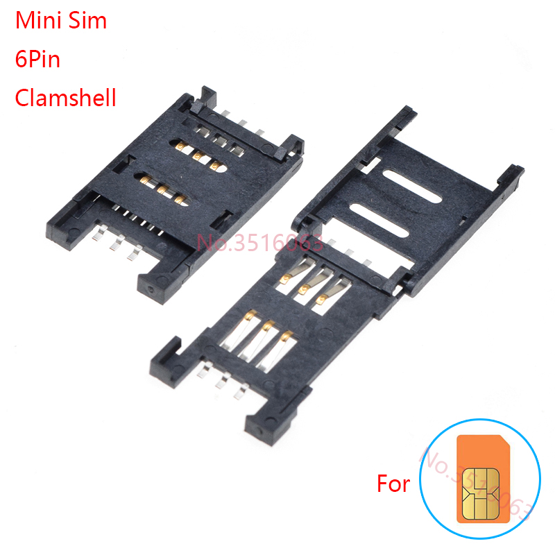 2/5/10Pcs Mini/Micro/Nano SD/Sim Card Holder 6/7/8/9/10Pin Sim Slot Socket Connector Push/Self-Elastic/Pop-Up/Clamshell/Pull-Out: PURPLE / 10-19Pcs