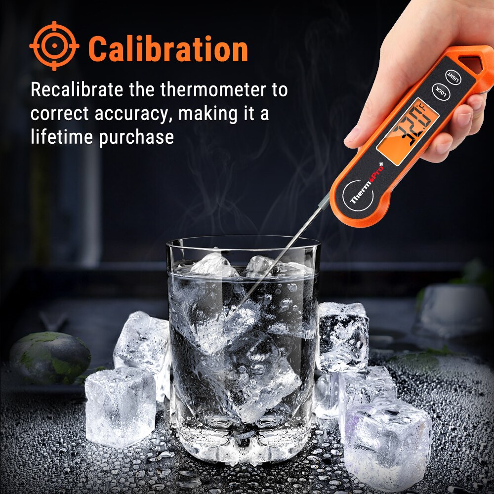 ThermoPro TP19H Digitale Schnelles Lesen Fleisch Thermometer Wasserdicht Mit Hintergrundbeleuchtung &Ampere; Kalibrierung
