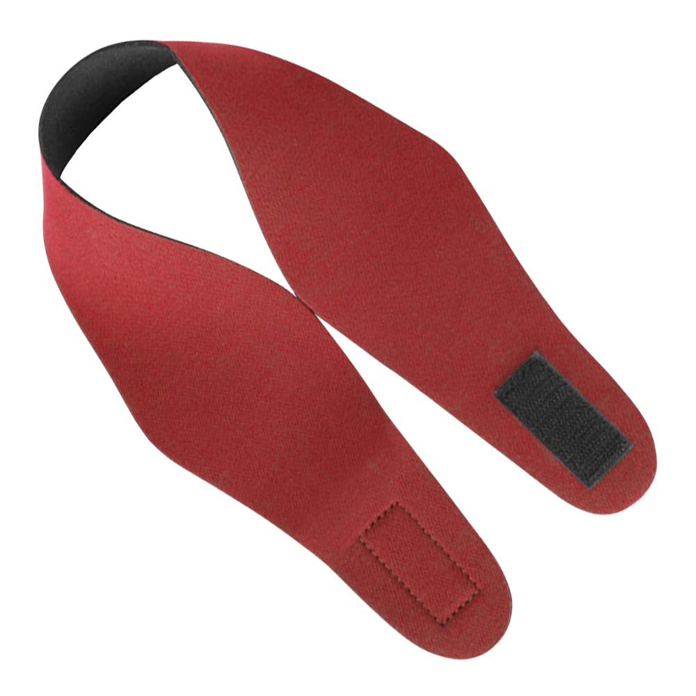 Neopren Schwimmen Stirnband Ohr Schutz Band Schweißband für Schwimmen Bade Surfen Sport Stirnband Gürtel Haar band: Rot / L