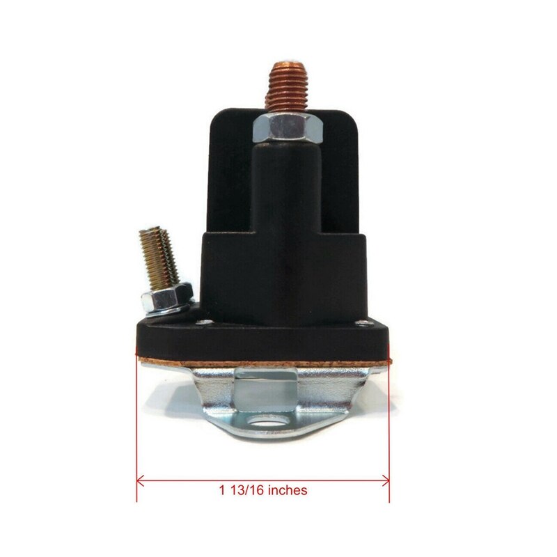 4 Post / Pole UNIVERSAL 12 Volt Starting Solenoid Valve for Rider Lawn Mower & Tractor 513075 104-3189 117-1197