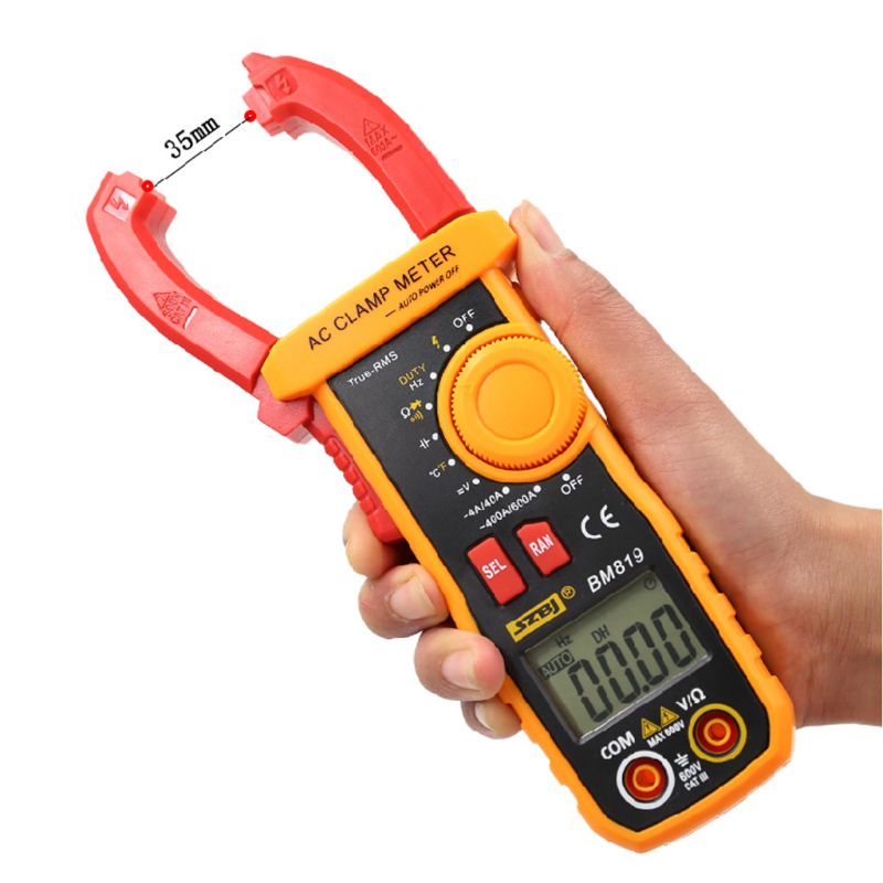 BM818/BM819 Digitale Multimeter Stroomtang Auto Range Meting Voltmeter