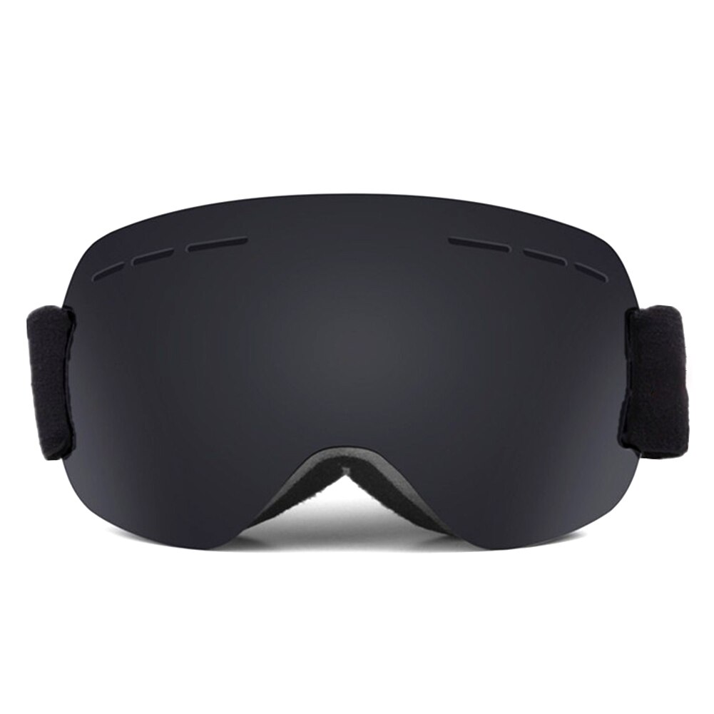 Ski Goggles,Winter Snow Sports Goggles with Anti-fog UV Protection for Men Women Youth Premium Goggles: Black