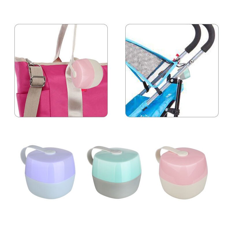 Portable Baby Pacifier Nipple Cradle Case Pacifier Box Holder for Infant Kids Travel Storage Boxl