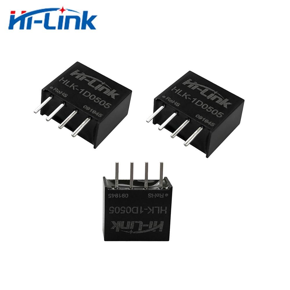 Free Ship 10pcs/lot Hi Link 1W 5V 200mA output DC DC converter module HLK-1D0505