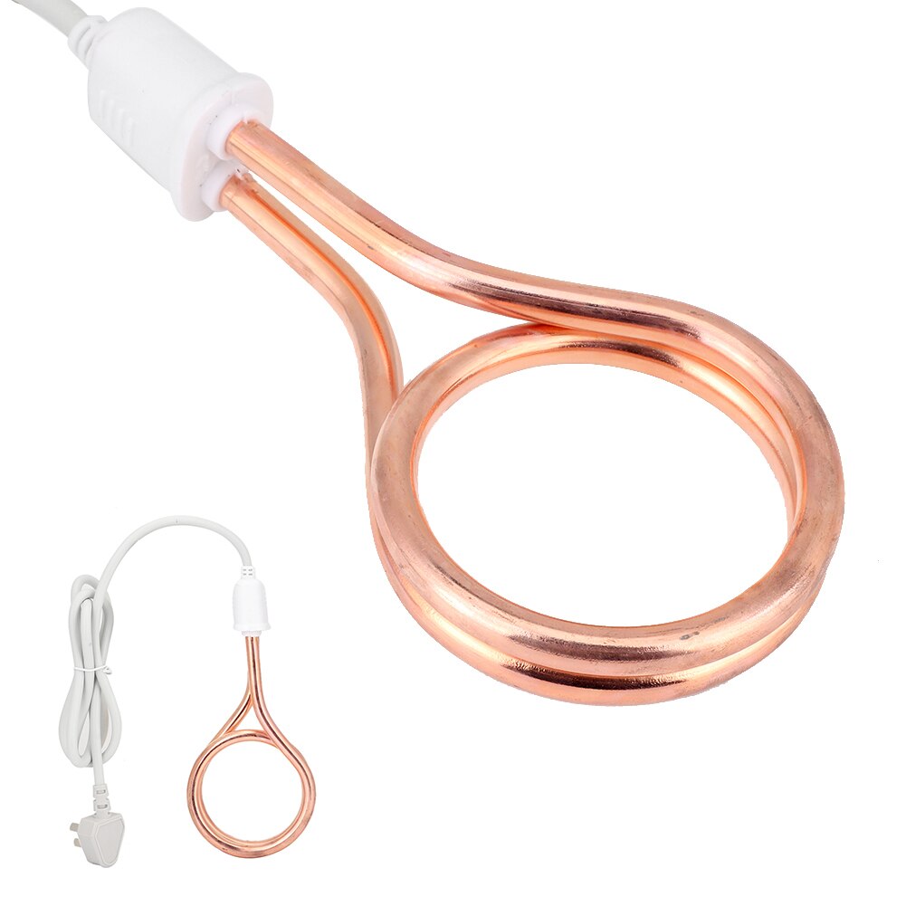 3000W High Power Immersion Heater Bucket Electric Water Heating Rod for Bathing Immersion Heating Rod AU Plug 220V Tool