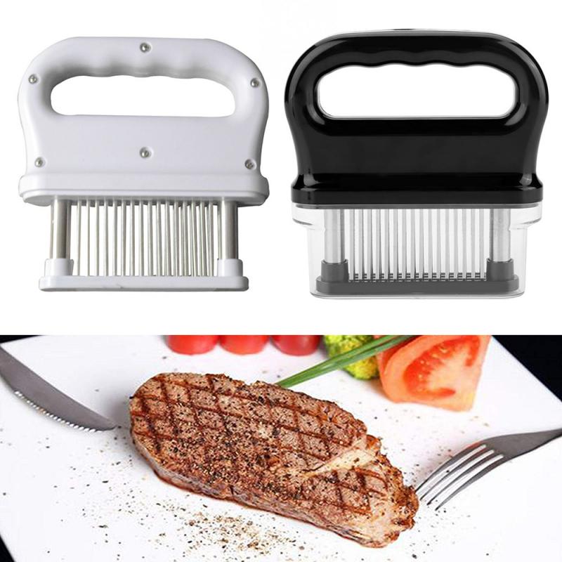 Meat Tenderizer 48pins Stainless Steel Blade Meat Tenderizer Jaccard Style Beef Pin Steak Chicken Tool Meat & Poultry Tools