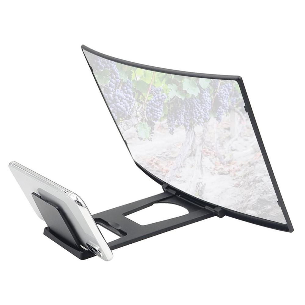 Curved Screen Mobile Phone Amplifier Curved Magnifying Glass Eye Protection 3D Screen Amplifier Mobile Phone Magnifying Glass