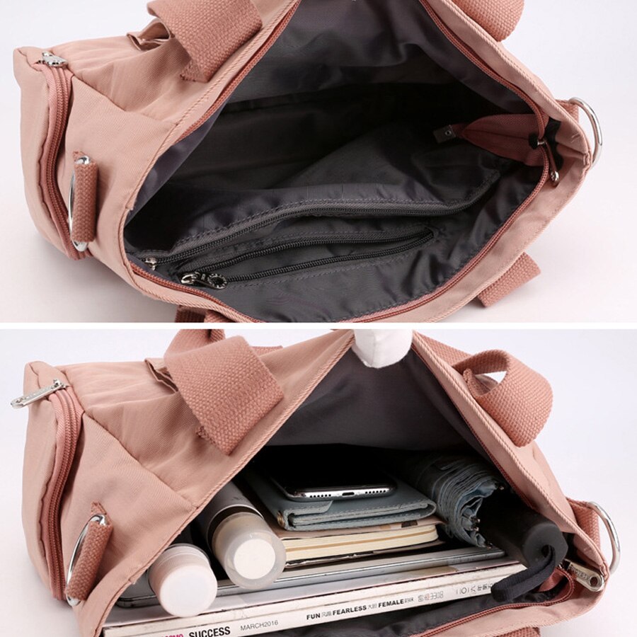 Multi-Gelaagde Lichtgewicht Single-Schouder Messenger Bag Oxford Doek Grote Capaciteit Vrouwen HandbagB618