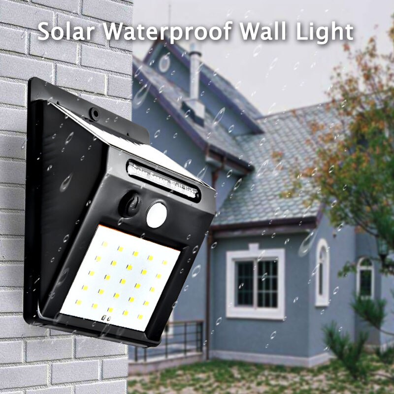 20 LEDs Automatically Solar-Lamp Portable Led Light Energy Led Sensor Camping Night Road Light Waterproof Outdoor Light