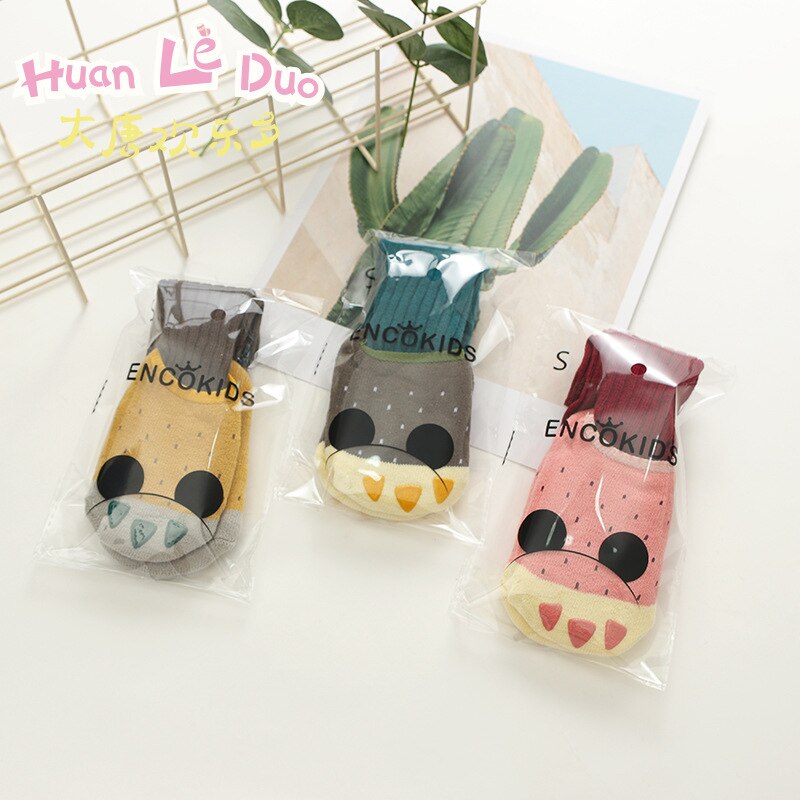 2 Paren/set Winter Herfst Thicken Katoenen Baby Thuis Sokken Cartoon Jongens Meisjes Anti Slip Sokken Kinderen Floor Kids Sokken 0-4Y