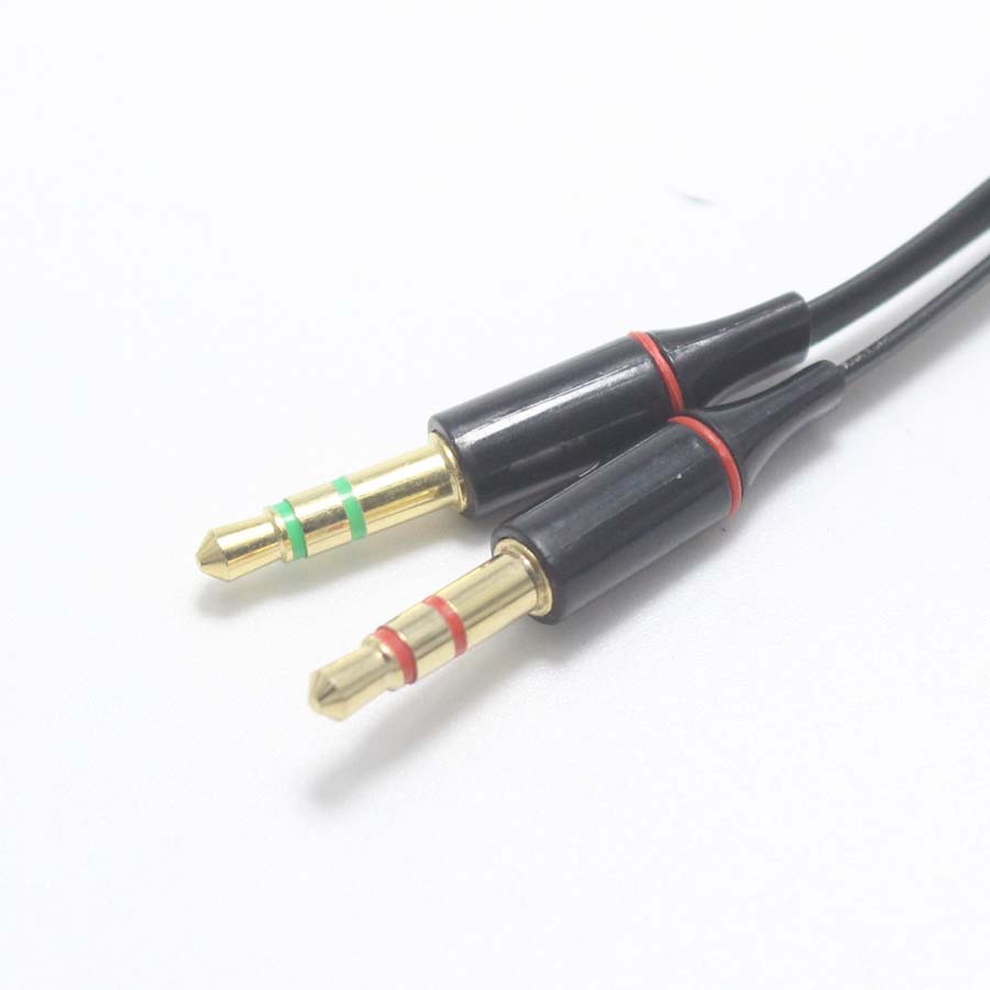 EClyxun 1 stks 3.5mm stereo mini jack 1 Vrouw 2 Man Y Splitter Koptelefoon Audio Kabel