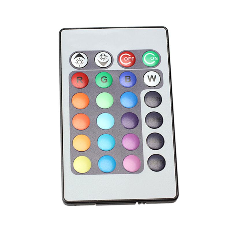 5w rgb led pære  e27 energibesparende 85-265v led spot lys 16 farveskift med ir fjernbetjening scene lys magisk led lampe