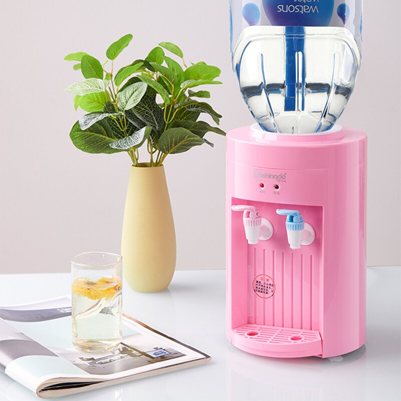 Mini water dispenser can heat domestic desktop water dispenser student small and cold water dispenser