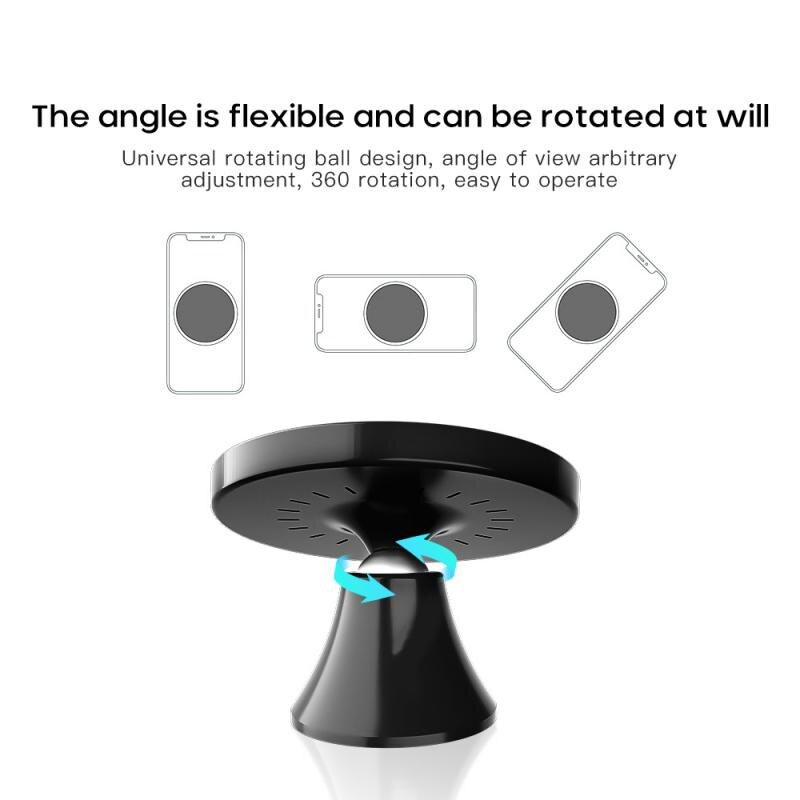 Magnetische Wireless Car Charger Mount Voor Iphone 12/12 Mini/12 Pro 15W Max Snelle Lading Airvent Mount magsafe Auto Telefoon Houder