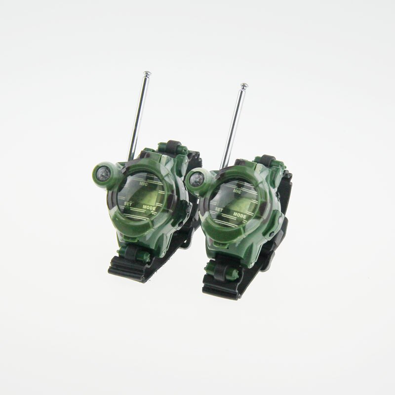 Walkie Talkies de juguete, 1 par de relojes, Walkie Talkie 7 en 1, reloj para niños con Radio Interfono para exteriores, juguete para Chirlden -17 NSV7