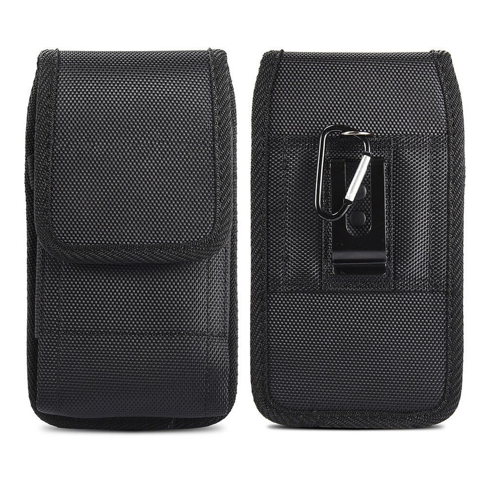 Hiking Waist Portable Dustproof Fasten Bag Belt Hook Universal Anti Scratch Camping Shock Resistant Mobile Phone Pouch Nylon