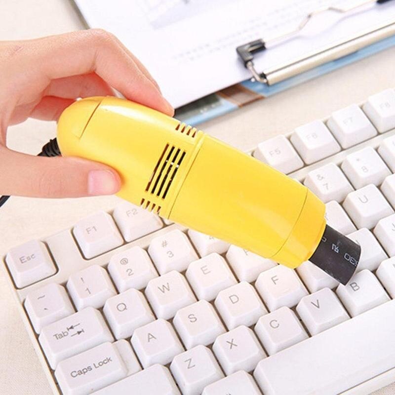 1p USB Keyboard Vacuum Cleaner PC Laptop Cleaner Computer Cleaning Kit Tool Remove Dust Brush Home Office Desk